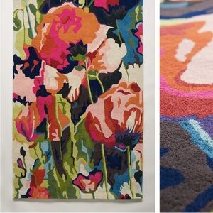 Brilliantt poppies area rug